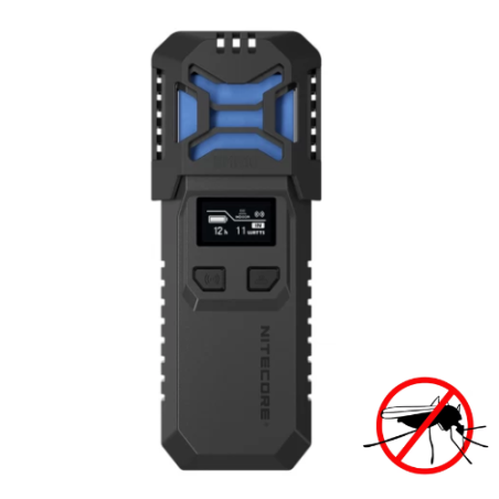 Nitecore EMR10: отпугиватель комаров и внешний аккумулятор | Thermacell