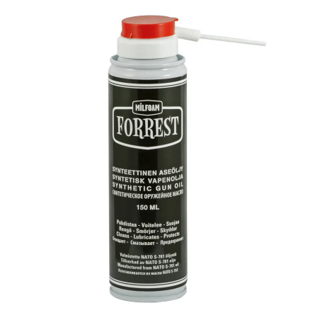 Milfoam Forrest Synthetisches Waffenöl | 150 ml | NATO-zugelassen